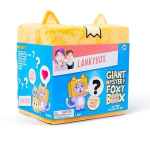 🆕 NEW Sealed LankyBox Giant Foxy Mystery Box with 10 Exciting Toys